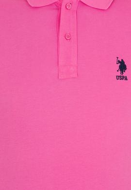 Erkek Pembe Basic Polo Yaka Tişört - 50264891067