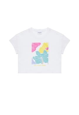 Çocuk Beyaz Bisiklet Yaka Tişört - 50263410014