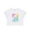 Çocuk Beyaz Bisiklet Yaka Tişört
