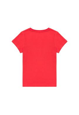 Çocuk Kırmızı Bisiklet Yaka Tişört - 50266039067