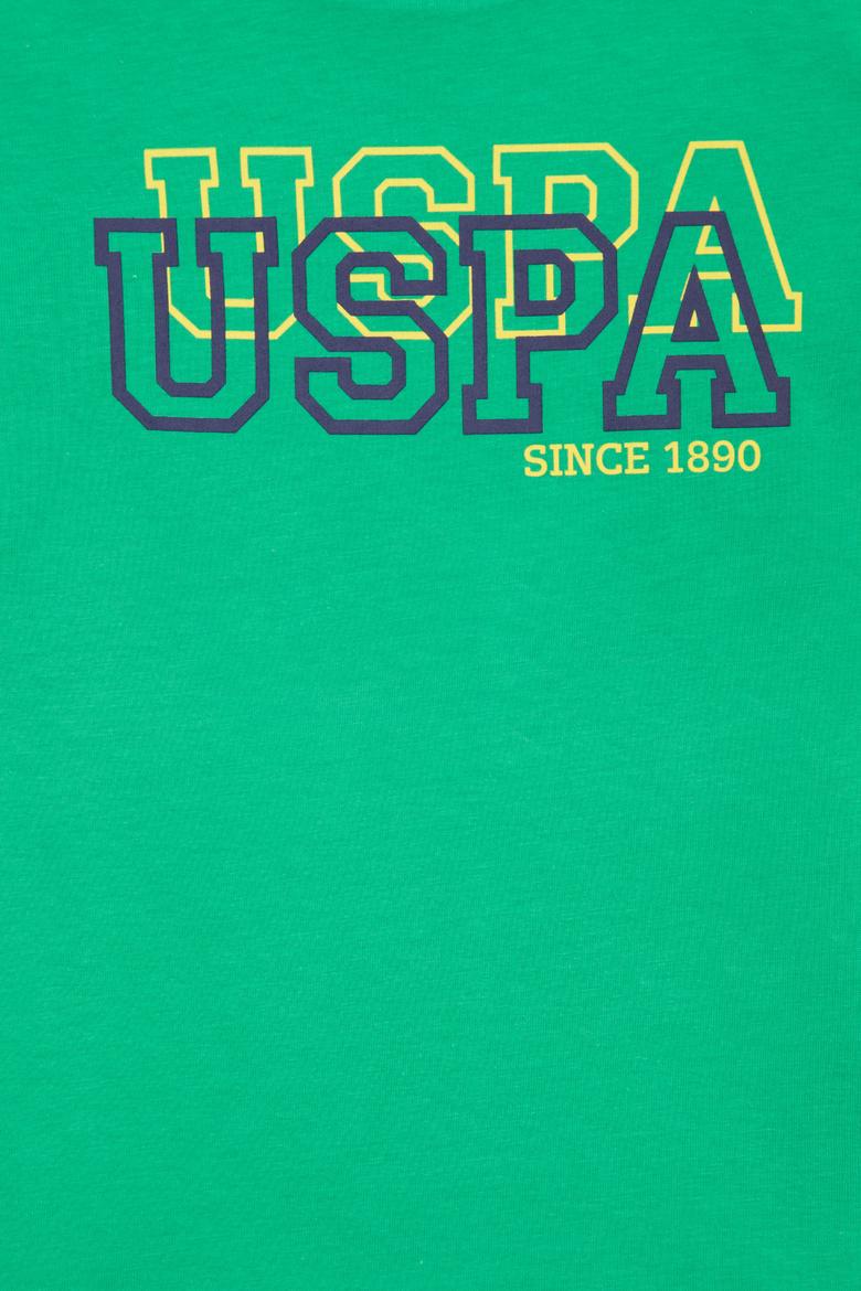 Çocuk Yeşil Bisiklet Yaka Tişört - 50266042032