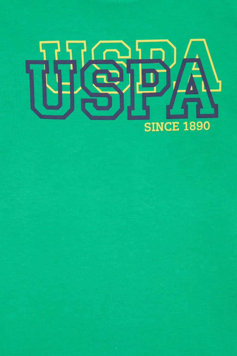 Çocuk Yeşil Bisiklet Yaka Tişört