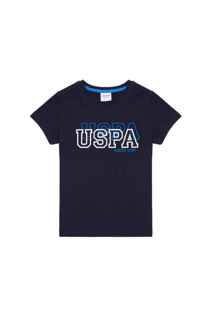 Çocuk Siyah Bisiklet Yaka Tişört