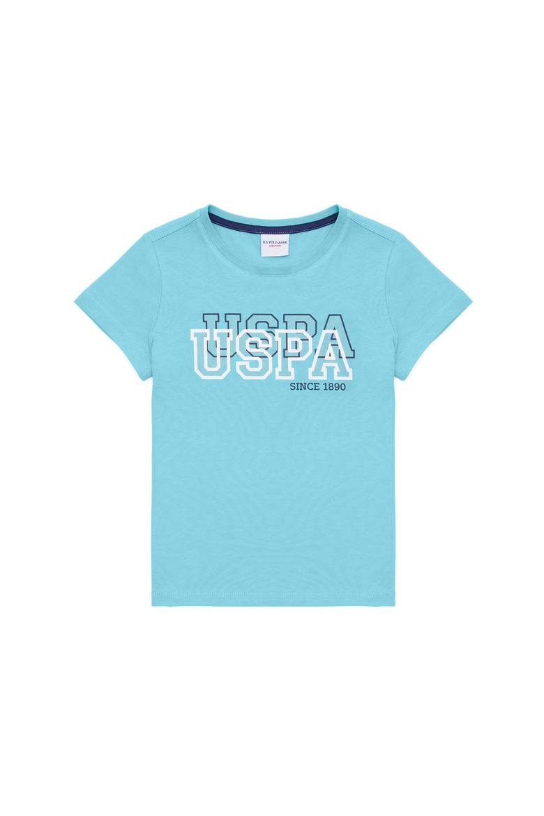 Erkek Çocuk Mint Yeşili Bisiklet Yaka Tişört