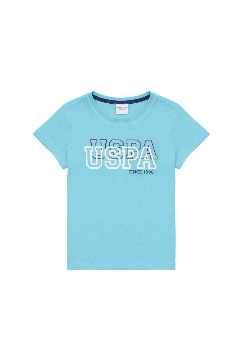 Erkek Çocuk Mint Yeşili Bisiklet Yaka Tişört