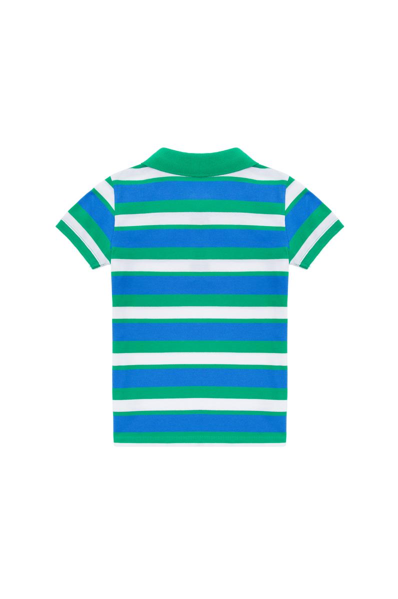 Erkek Çocuk Yeşil Polo Yaka Tişört