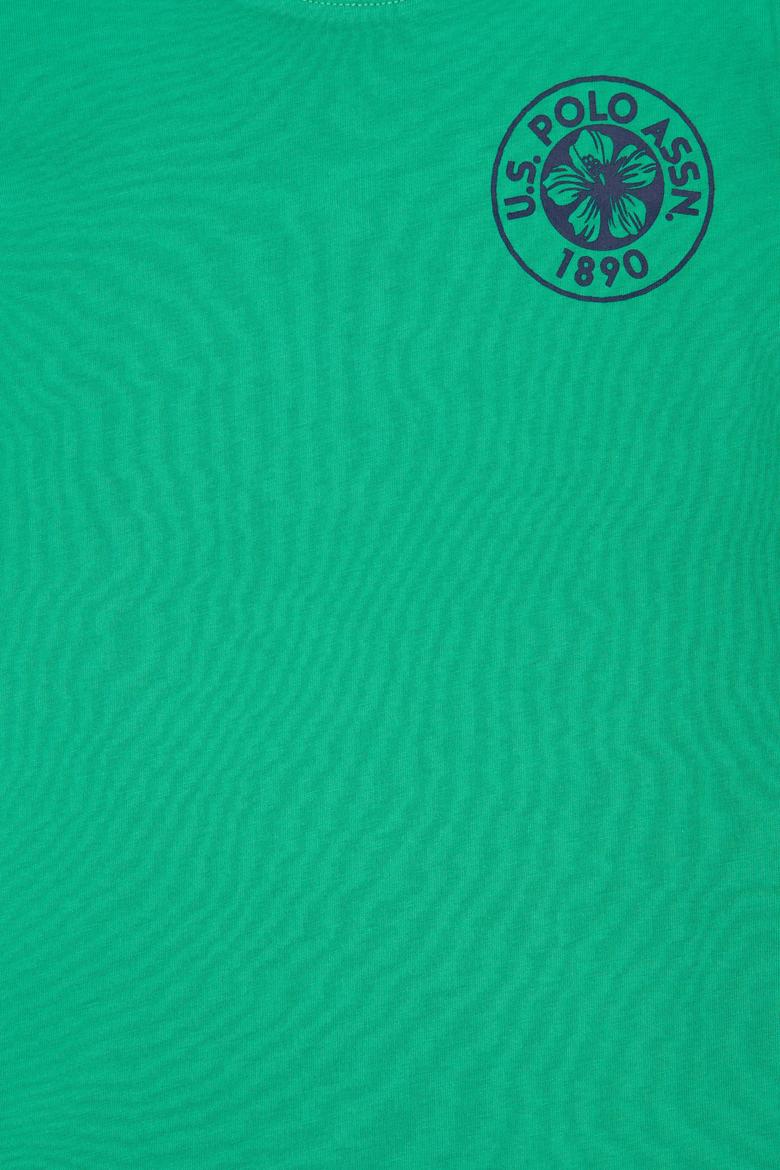 Çocuk Yeşil Bisiklet Yaka Tişört - 50266073026