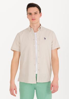 Erkek Taş Kısa Kollu Gömlek - 50266497036