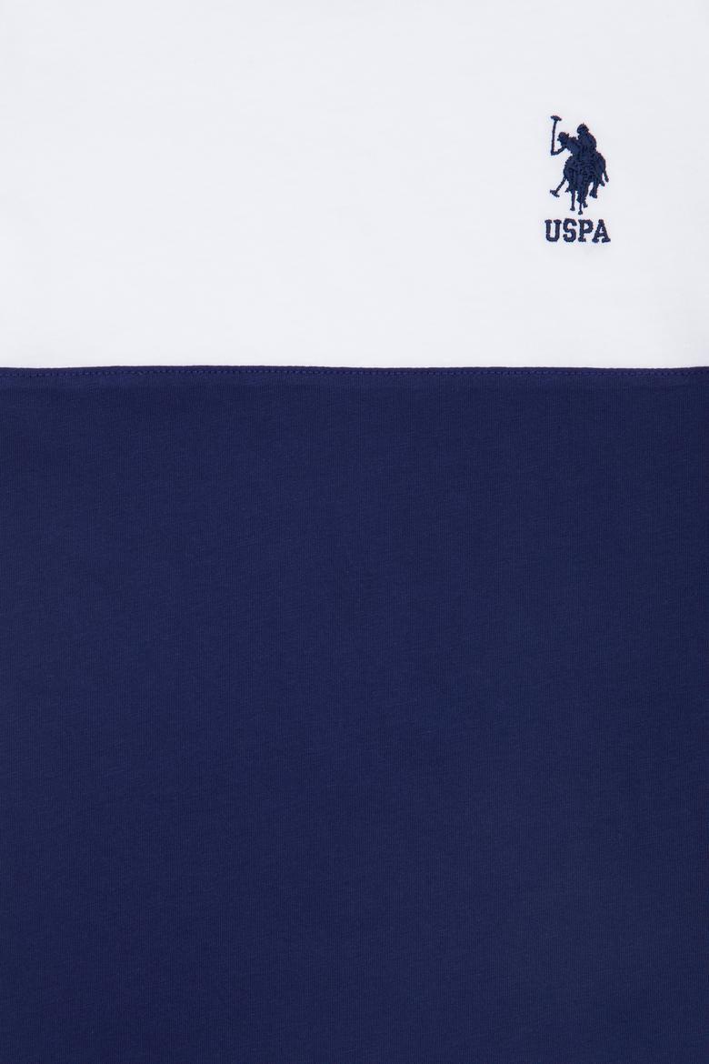 Çocuk Beyaz Bisiklet Yaka Tişört - 50267251007