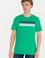 Erkek Yeşil Bisiklet Yaka Tişört
