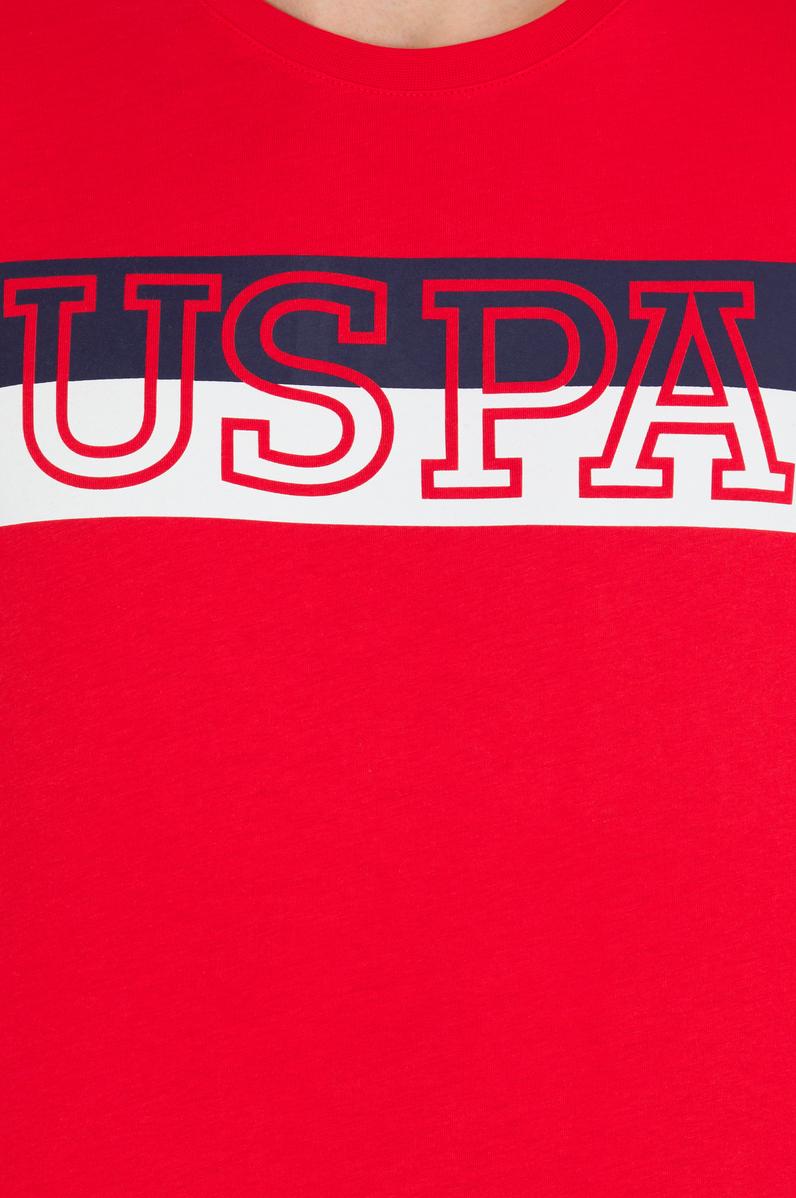 Erkek Kırmızı Bisiklet Yaka Tişört