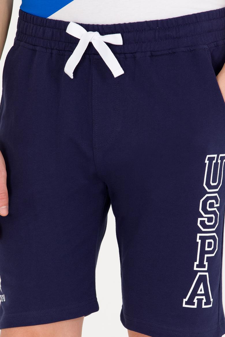 Erkek Lacivert Örme Şort - 50265070009