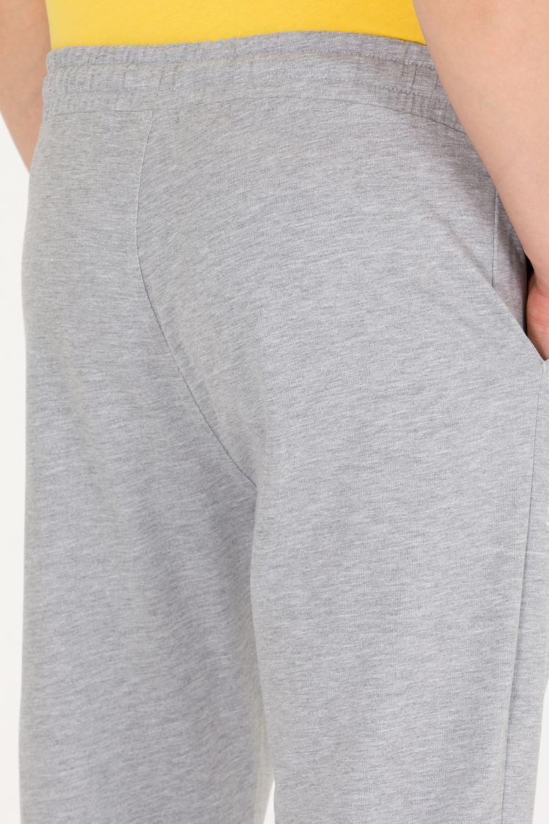 Erkek Gri Melanj Eşofman Altı - 50265720026