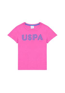 Çocuk Pembe Bisiklet Yaka Tişört - 50266039060