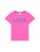 Çocuk Pembe Bisiklet Yaka Tişört