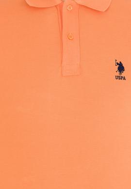 Erkek Turuncu Basic Polo Yaka Tişört - 50264891129