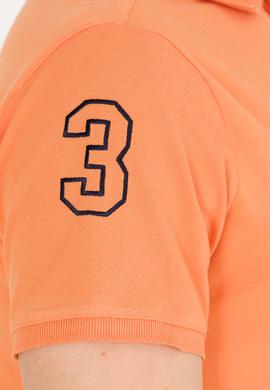 Erkek Turuncu Basic Polo Yaka Tişört - 50264891129