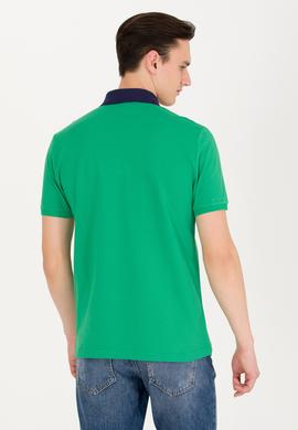 Erkek Yeşil Polo Yaka Tişört - 50264895059