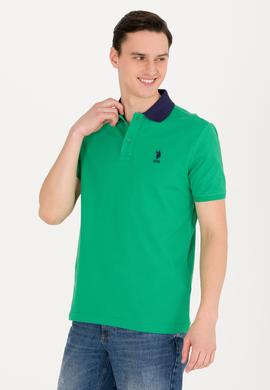 Erkek Yeşil Polo Yaka Tişört - 50264895059