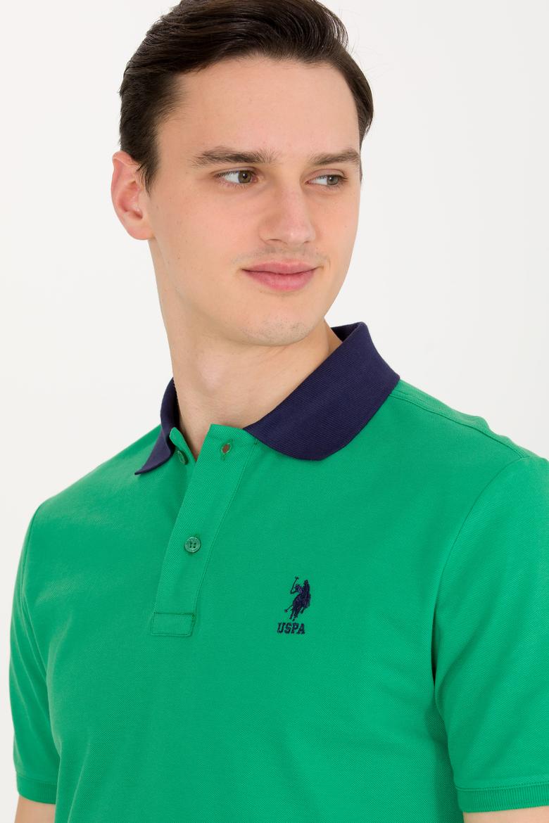 Erkek Yeşil Polo Yaka Tişört - 50264895059