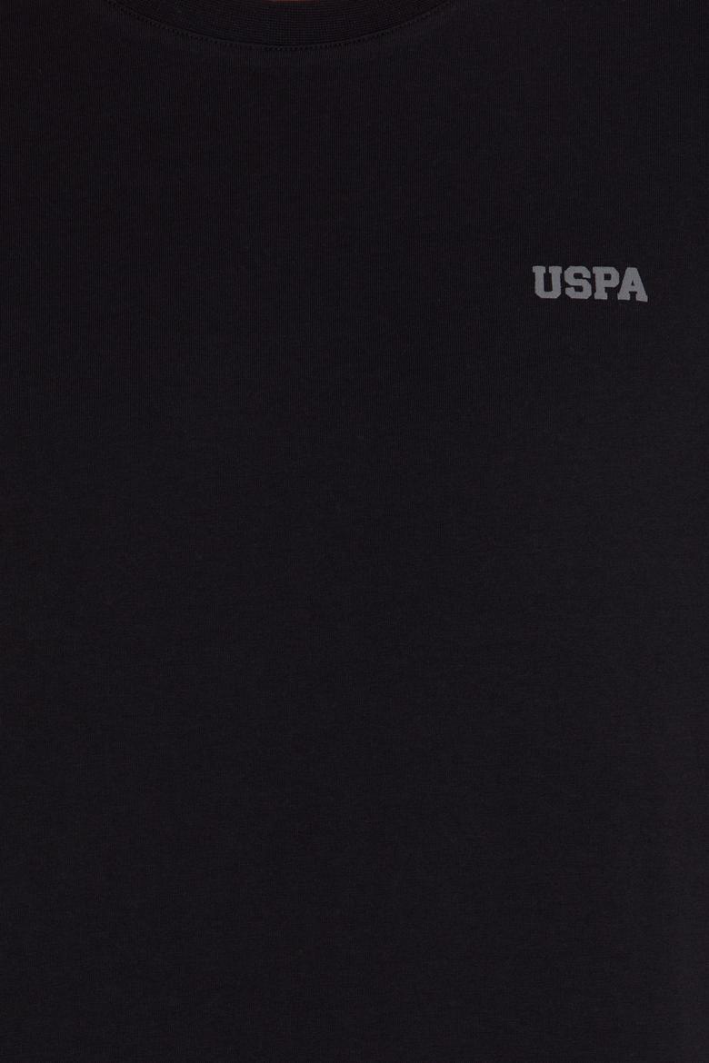 Erkek Siyah Basic Bisiklet Yaka Tişört - 50264918098