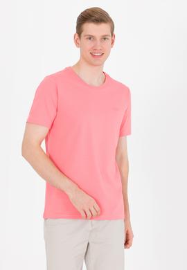 Erkek Somon Basic Bisiklet Yaka Tişört - 50264918108