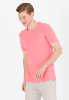 Erkek Somon Basic Bisiklet Yaka Tişört - 50264918108