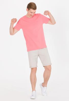 Erkek Somon Basic Bisiklet Yaka Tişört - 50264918108