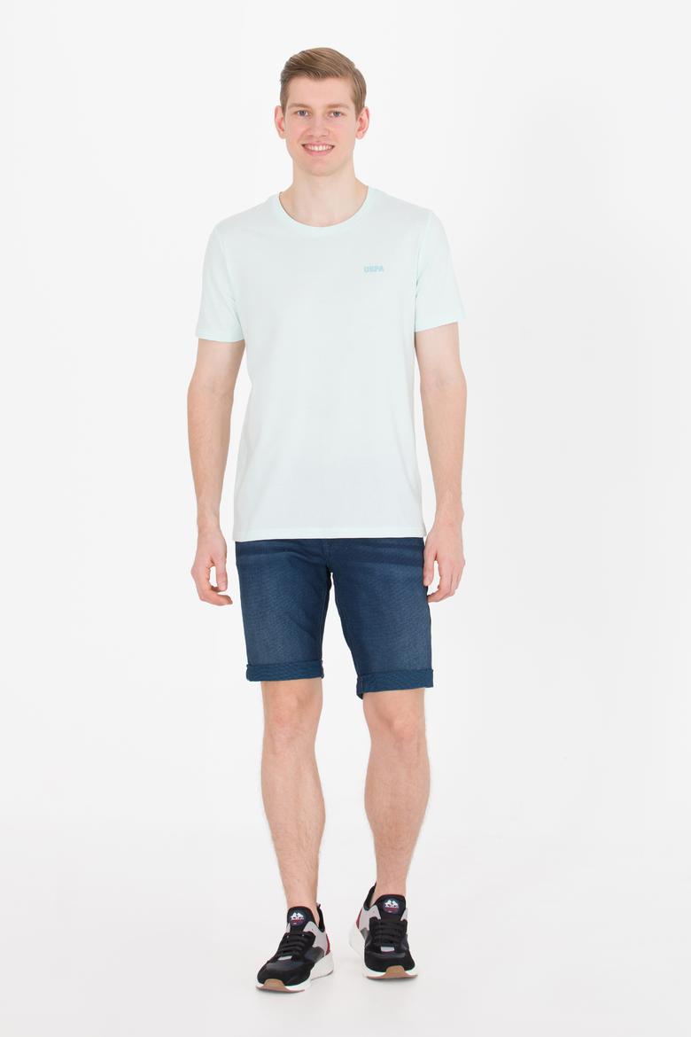 Erkek Nil Basic Bisiklet Yaka Tişört - 50264918148