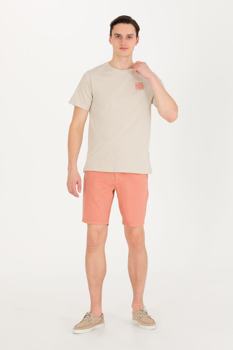 Erkek Taş Bisiklet Yaka Tişört - 50264977020