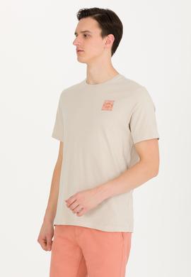 Erkek Taş Bisiklet Yaka Tişört - 50264977020