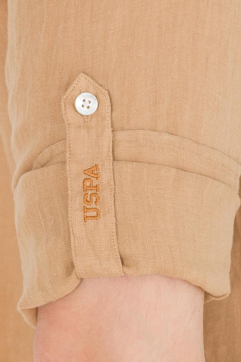 Erkek Camel Uzun Kollu Gömlek - 50267490016