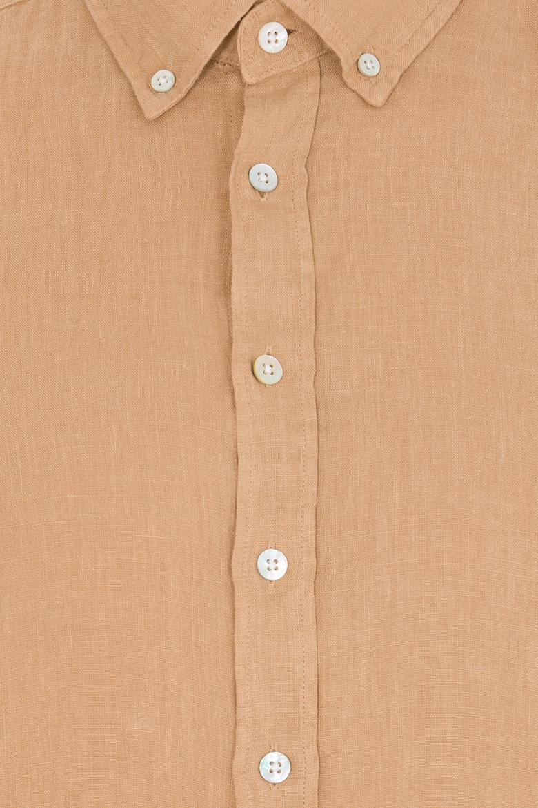 Erkek Camel Uzun Kollu Gömlek - 50267490016