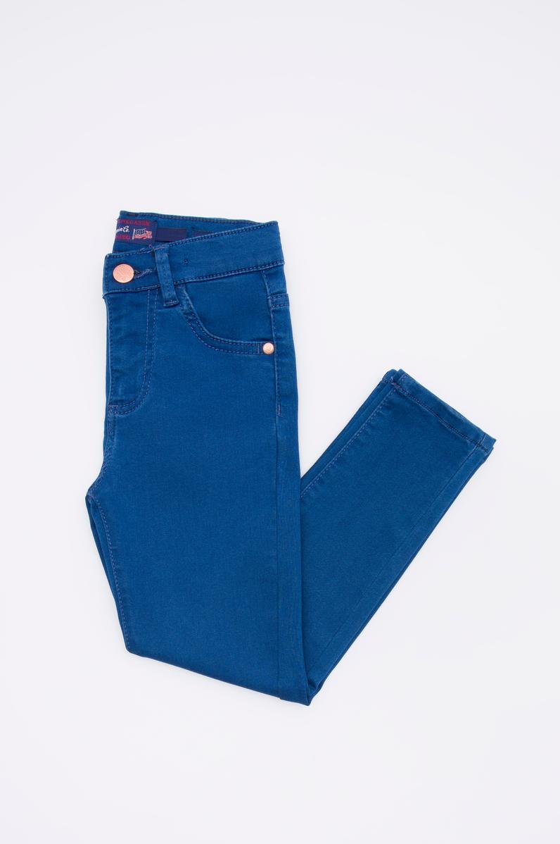 Kız Çocuk Açık Mavi Jean Pantolon