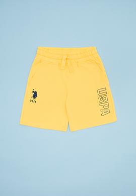 Çocuk Sarı Örme Şort - 50265960001