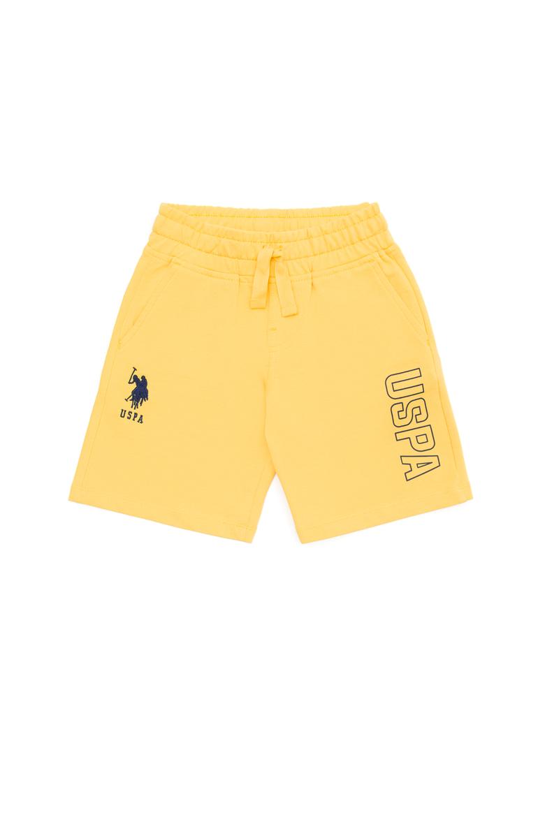 Çocuk Sarı Örme Şort - 50265960001