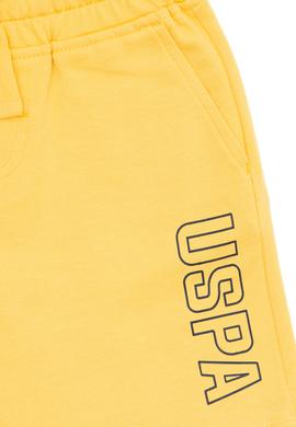 Çocuk Sarı Örme Şort - 50265960001