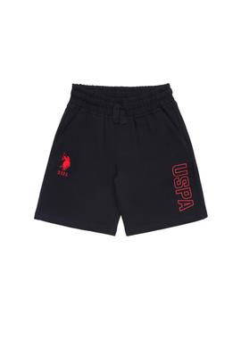 Çocuk Siyah Örme Şort - 50265960060