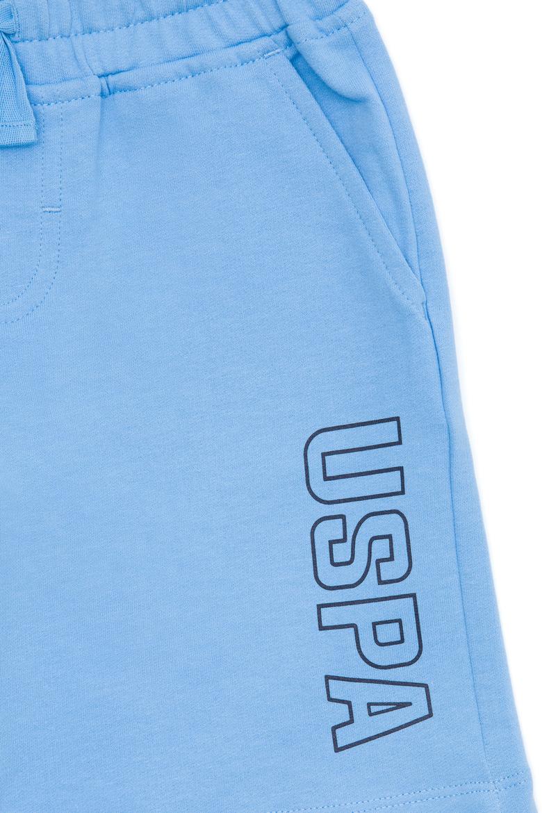 Çocuk Turkuaz Örme Şort - 50265960110