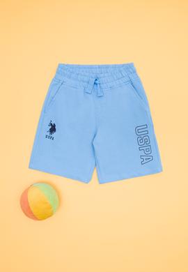 Çocuk Turkuaz Örme Şort - 50265960110