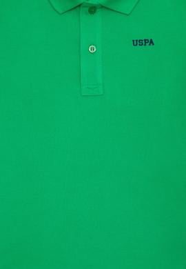 Erkek Çocuk Yeşil Basic Polo Yaka Tişört - 50266041061