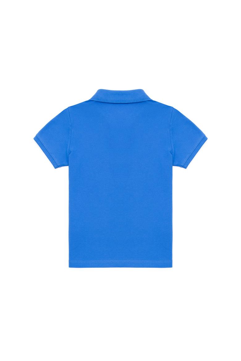 Erkek Çocuk Saks Basic Polo Yaka Tişört - 50266041067