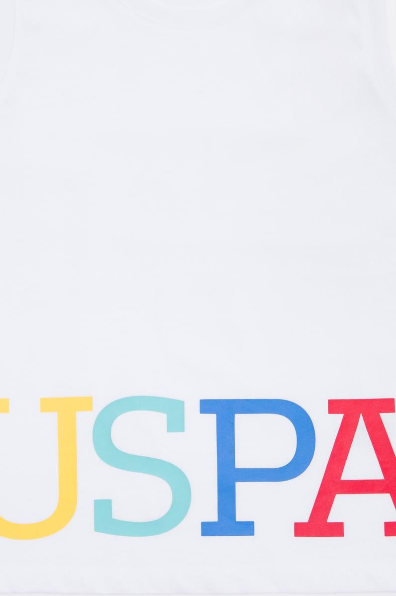 Çocuk Beyaz Atlet Tişört