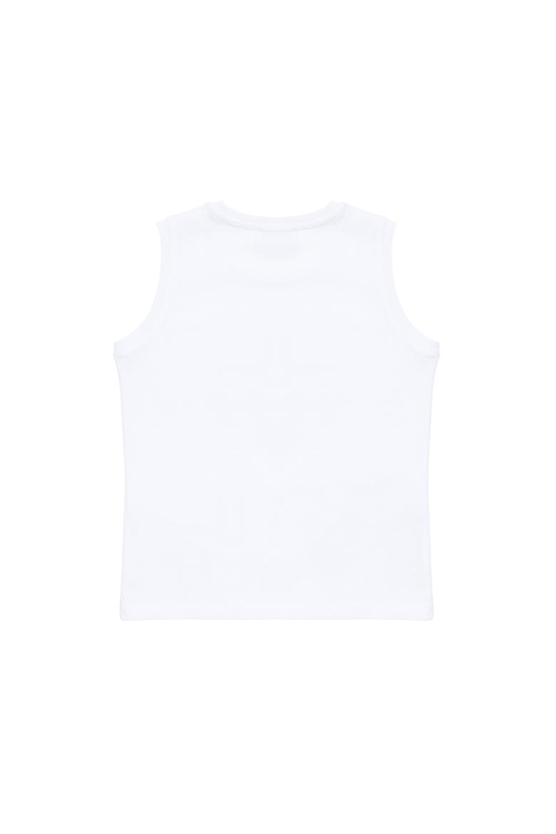 Çocuk Beyaz Atlet Tişört - 50266058006