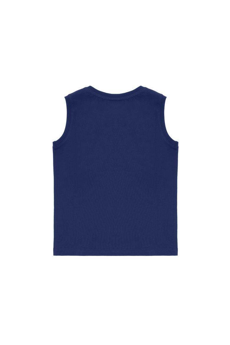 Çocuk Lacivert Atlet Tişört - 50266058018