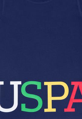 Çocuk Lacivert Atlet Tişört - 50266058018