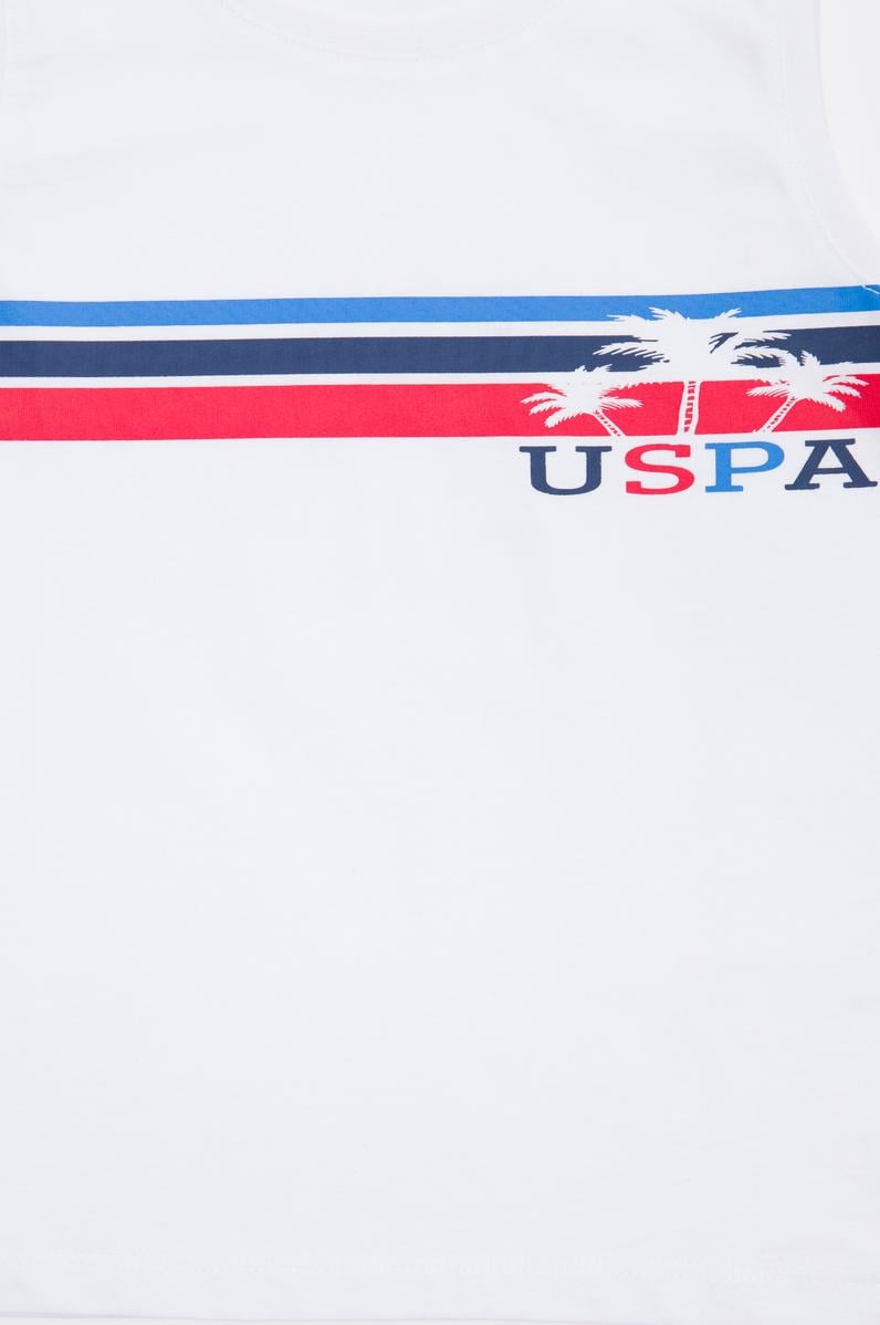 Çocuk Beyaz Atlet Tişört