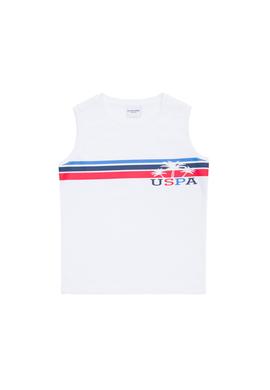 Çocuk Beyaz Atlet Tişört - 50266059004