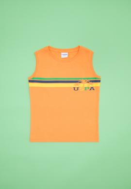 Çocuk Turuncu Atlet Tişört - 50266059013