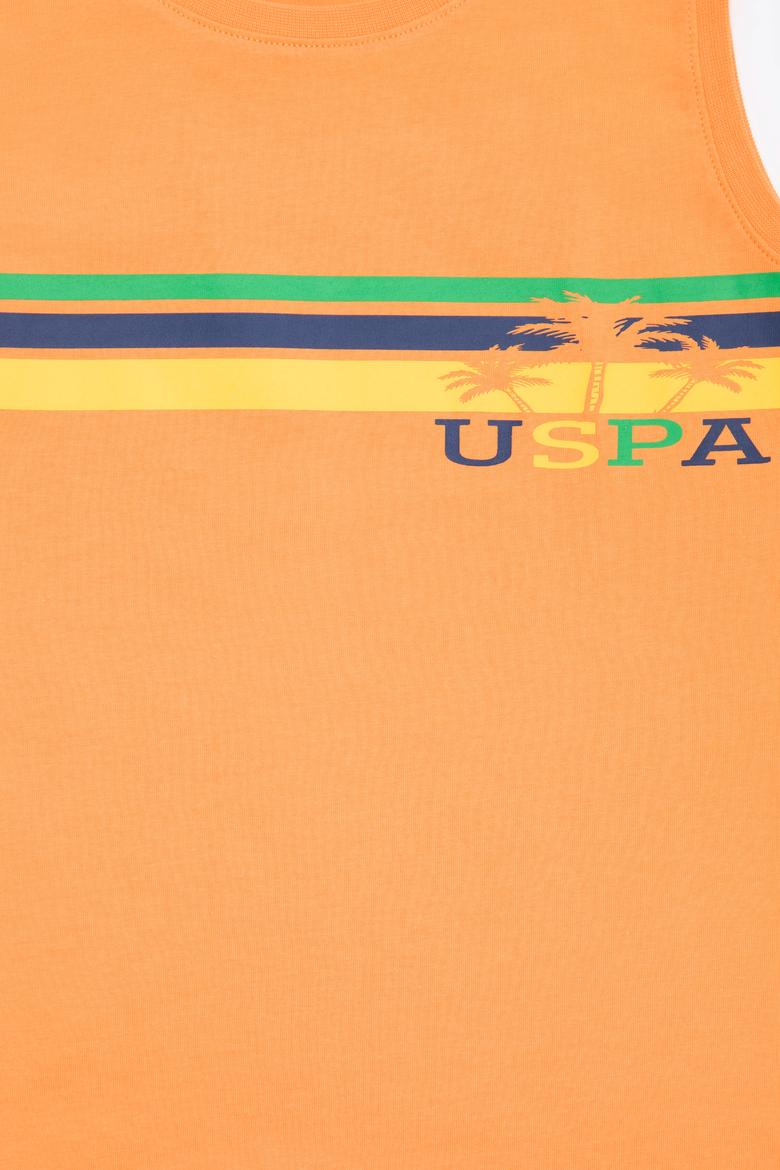 Çocuk Turuncu Atlet Tişört - 50266059013